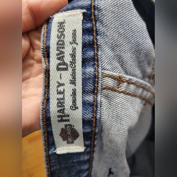 Vintage Harley-Davison Jeans Regular Straight Leg - Picture 8 of 9